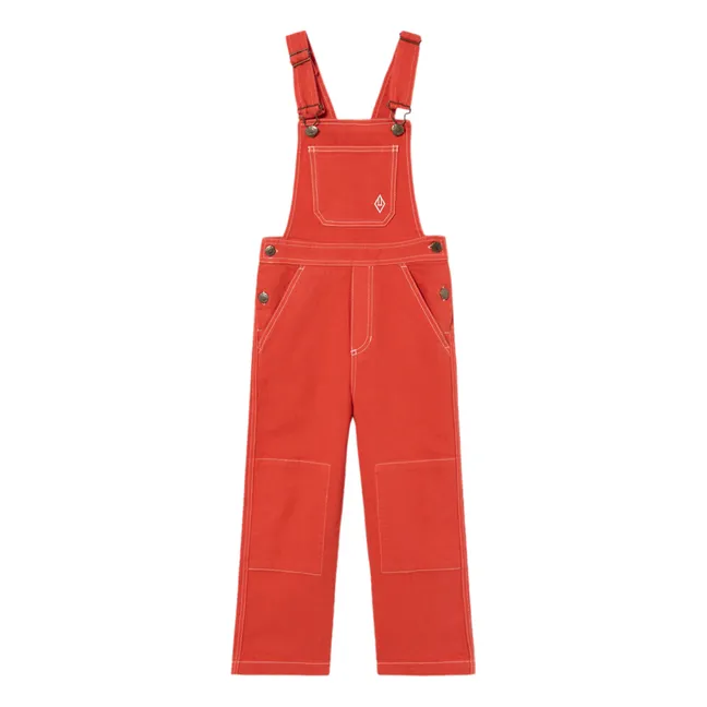 Mule Dungarees | Red