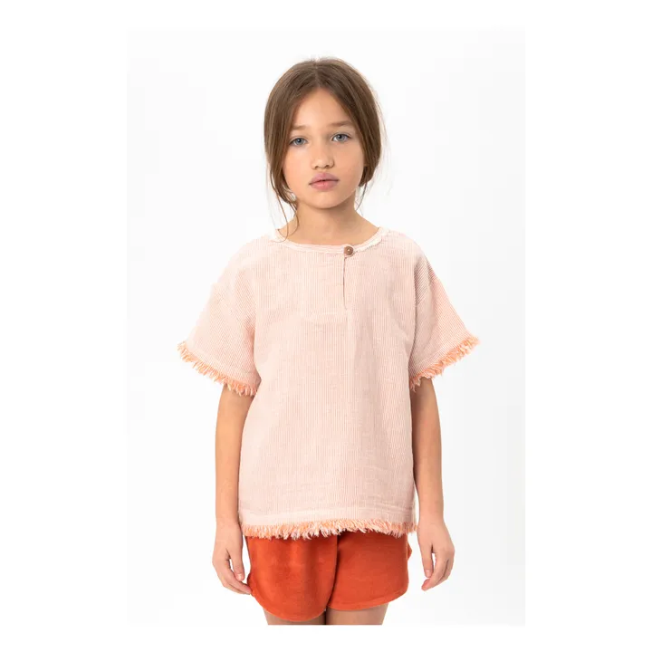 Camiseta de manga corta de algodón Orso | Naranja- Imagen del producto n°5
