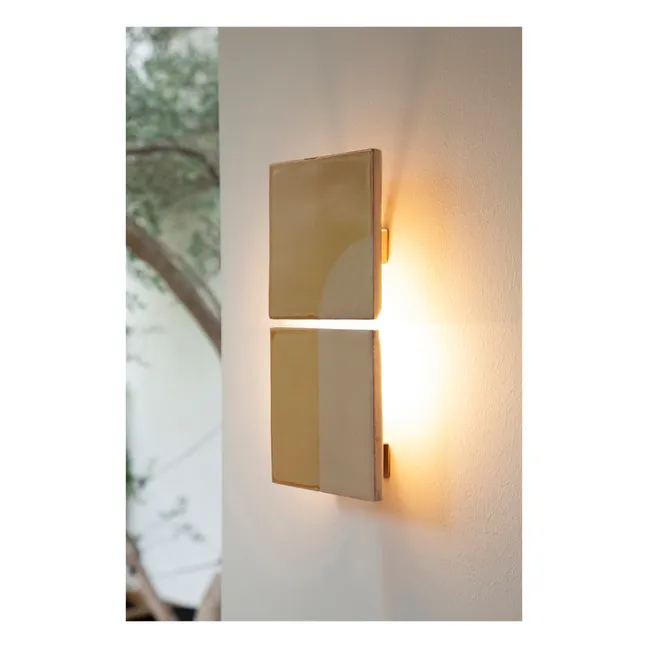 Lampada da parete, modello: Tiles | Giallo