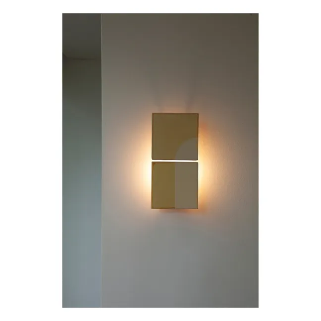 Lampada da parete, modello: Tiles | Giallo