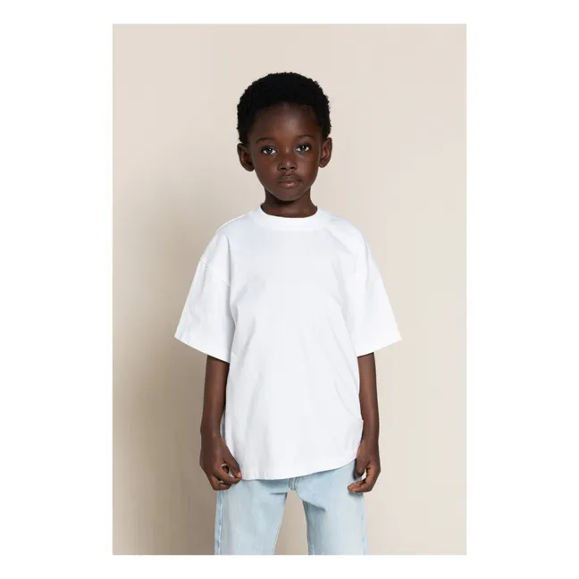 T-shirt Oversized Coton Bio | Blanc