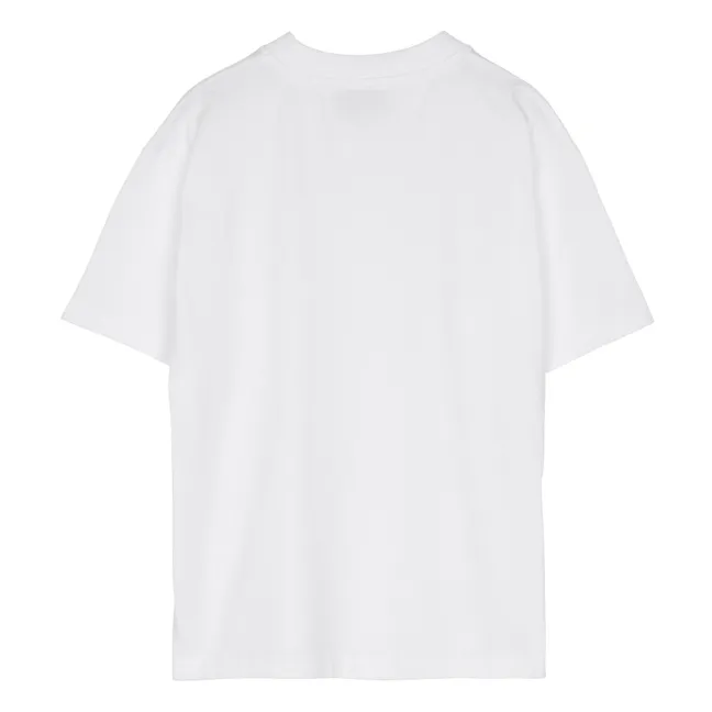 Camiseta Oversized algodón orgánico | Blanco