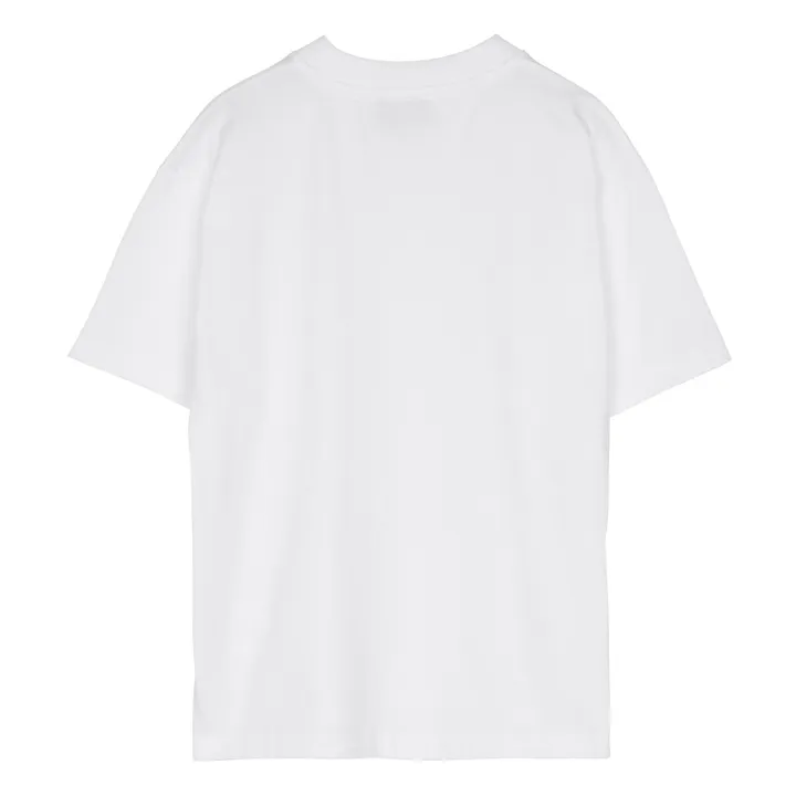 T-shirt Oversized Coton Bio | Blanc- Image produit n°3