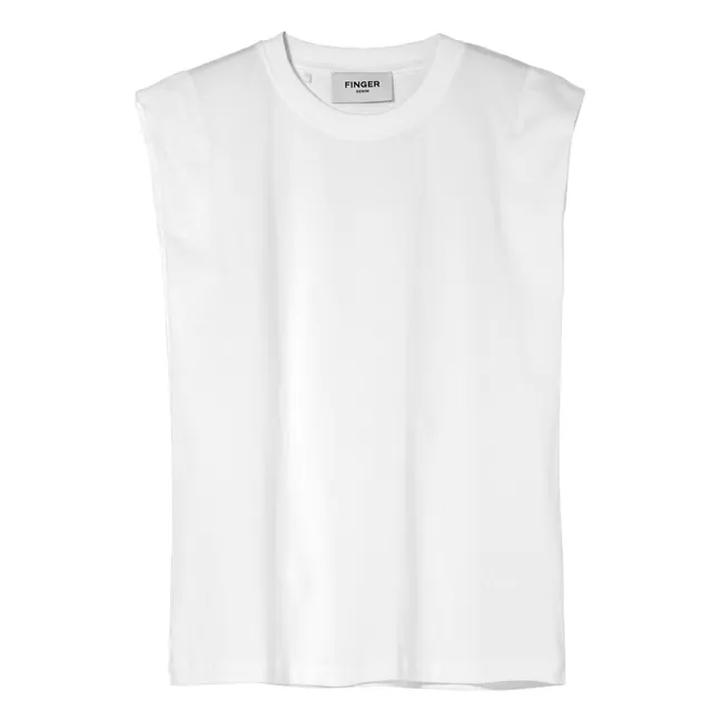 Organic Cotton Tank Top  | White