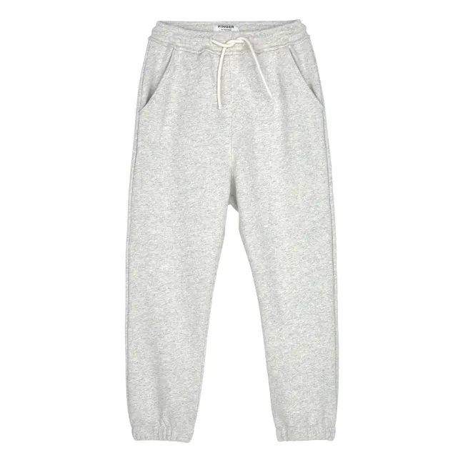 Jogger Camp Fleece Eté | Gris clair