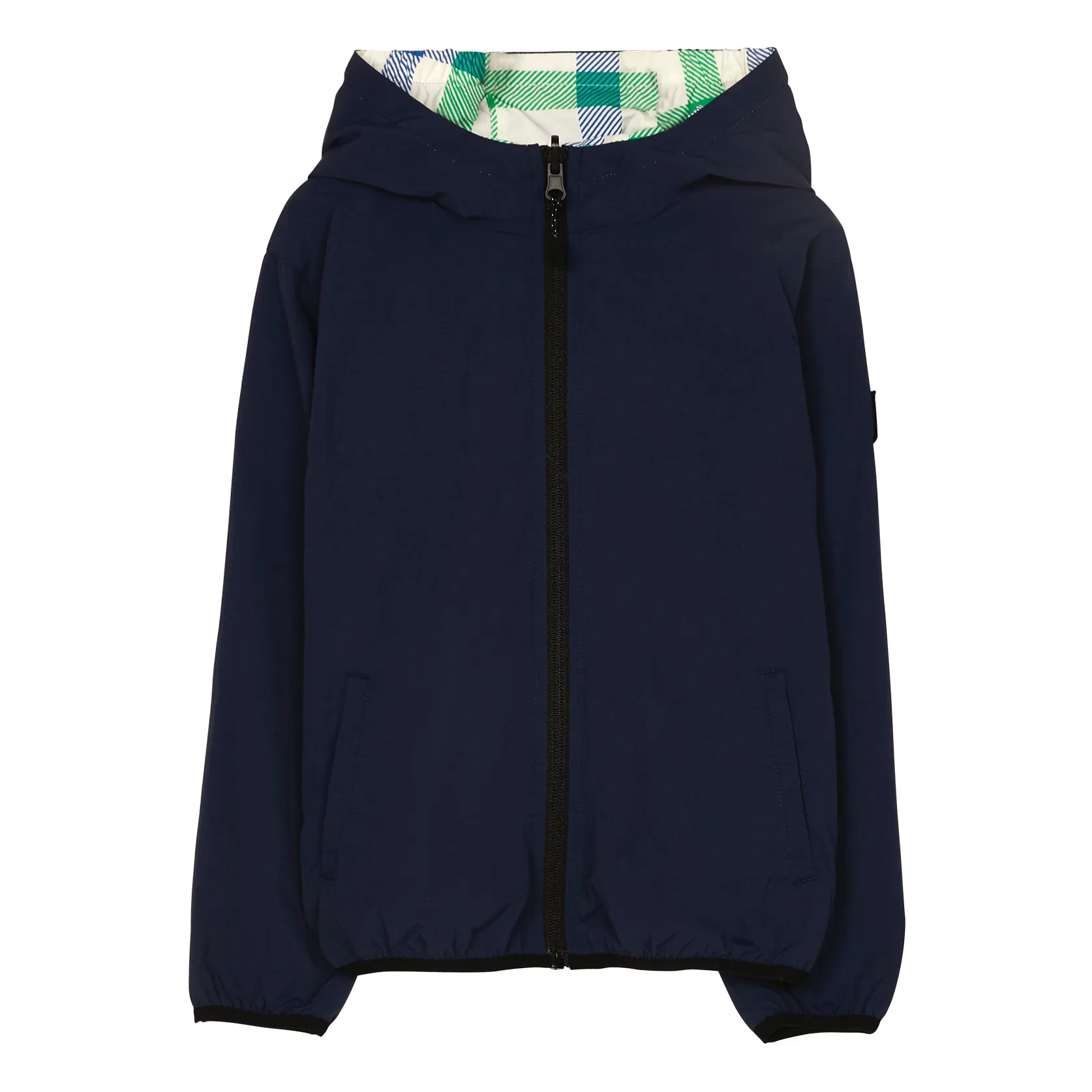 Finger In The Nose Navy Blue Buckley Reversible Jacket
