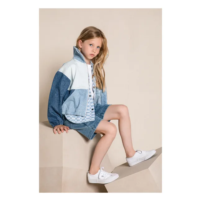 Chaqueta flamígera | Azul