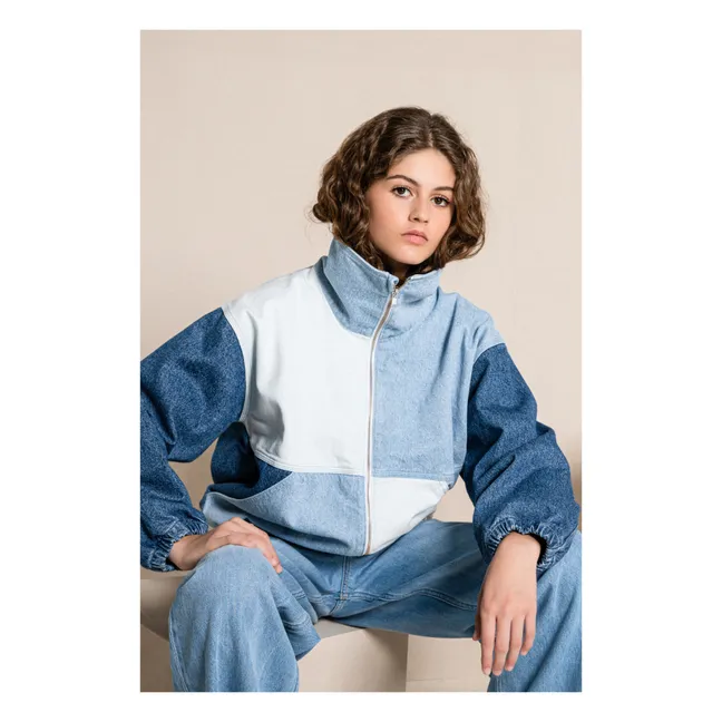 Chaqueta flamígera | Azul
