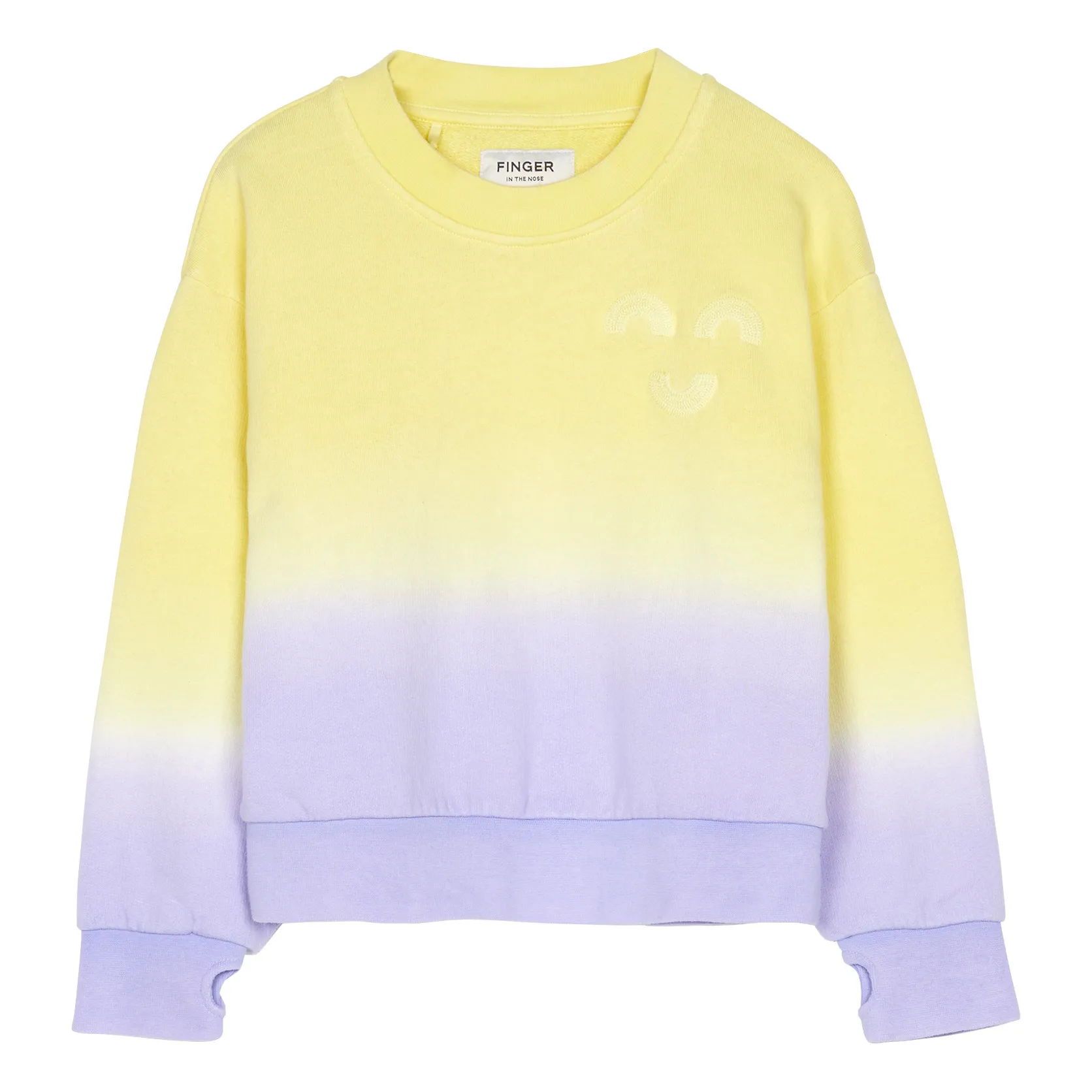 Finger In The Nose Lilac Alma Tie-Dye Sweatshirt