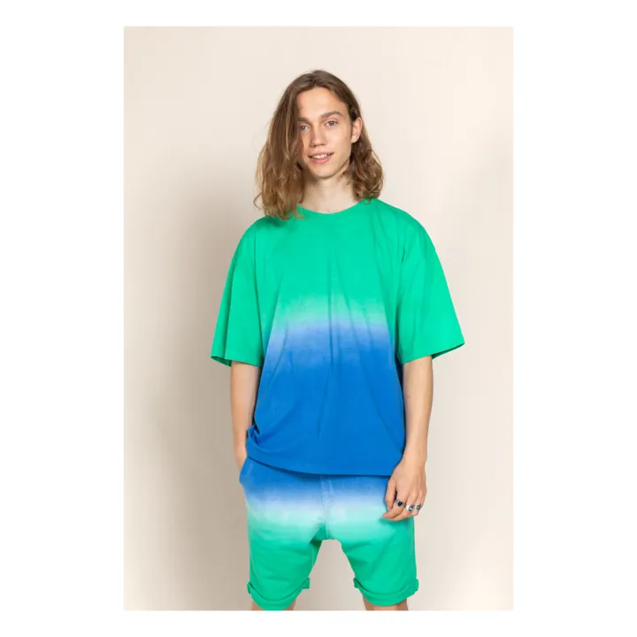 T-shirt King Tie and Dye | Vert- Image produit n°1