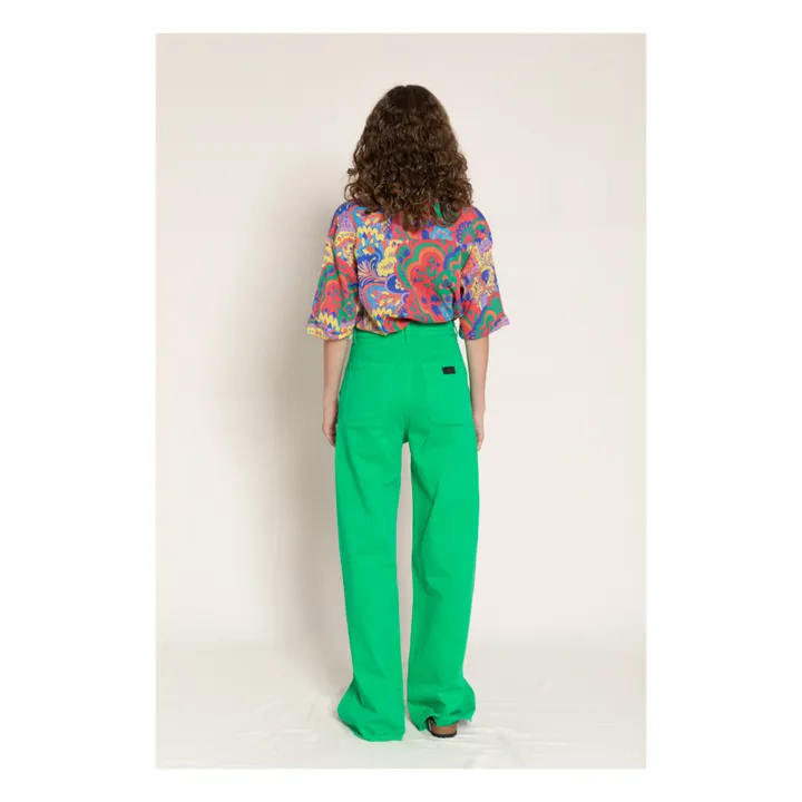 Pantalones vaqueros Loose Carolyn | Verde- Imagen del producto n°2