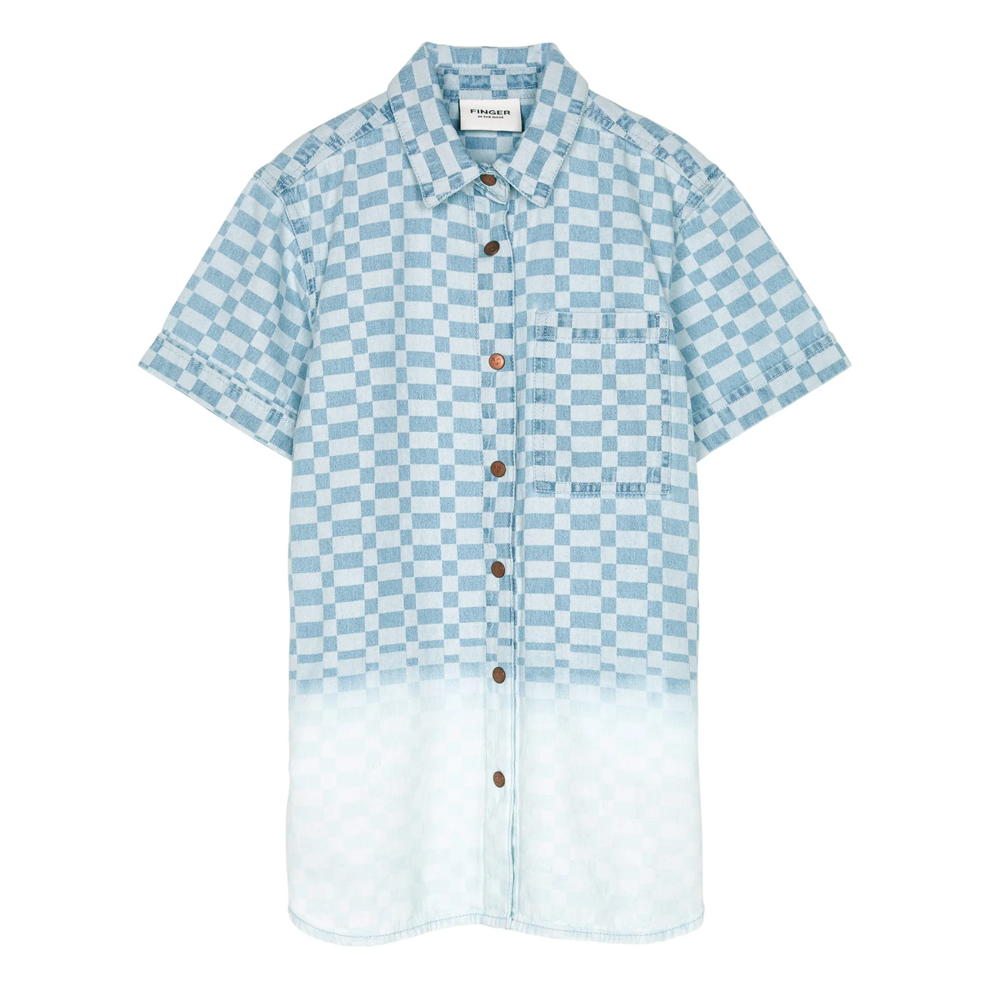 Finger In The Nose Blue Rosita Tie-Dye Dress