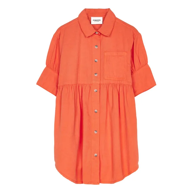 Robe Chemise Sonya | Orange