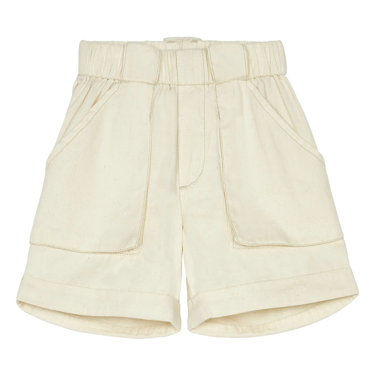 Finger In The Nose Ecru Weekend Shorts