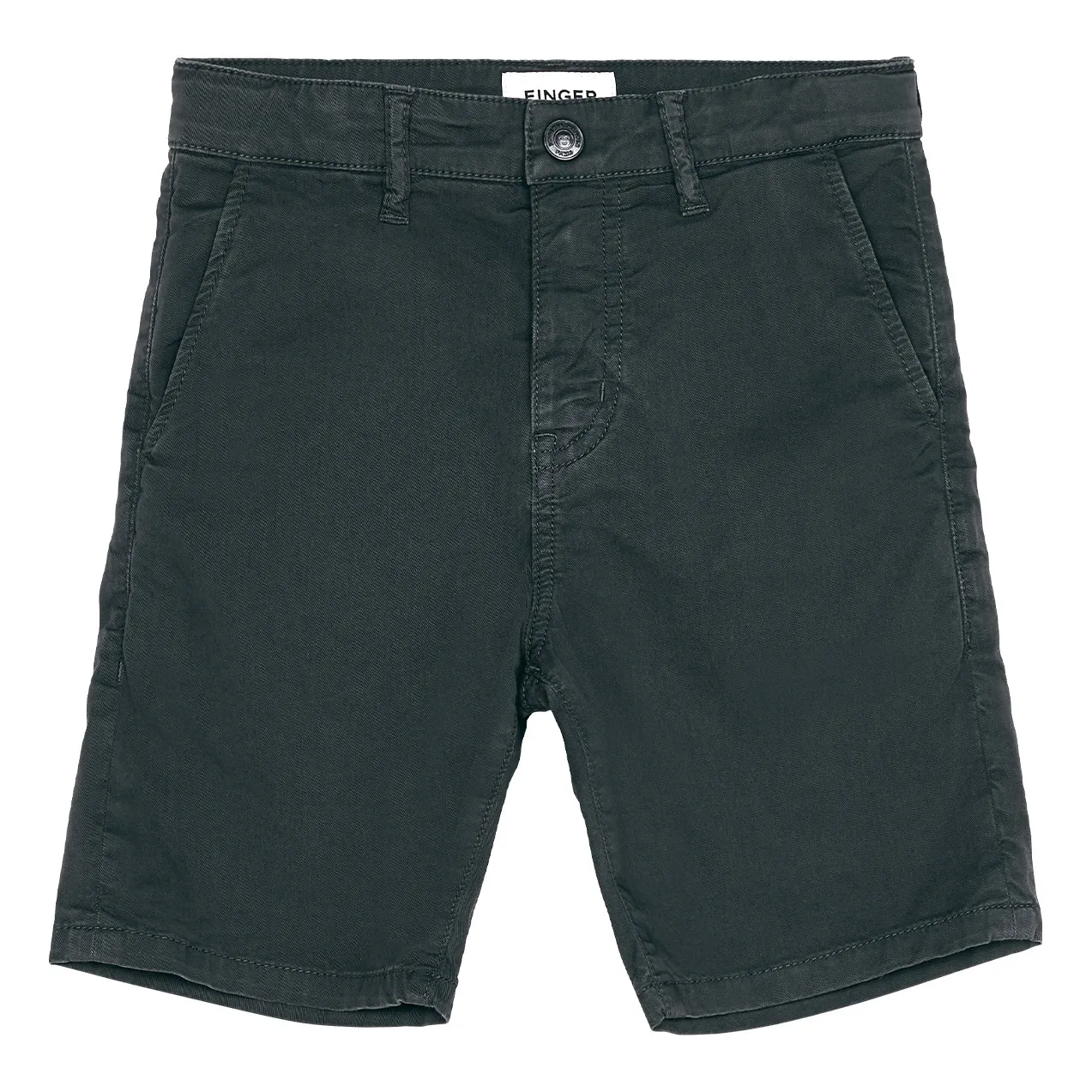 Finger In The Nose Black Surfer Chino Bermuda Shorts