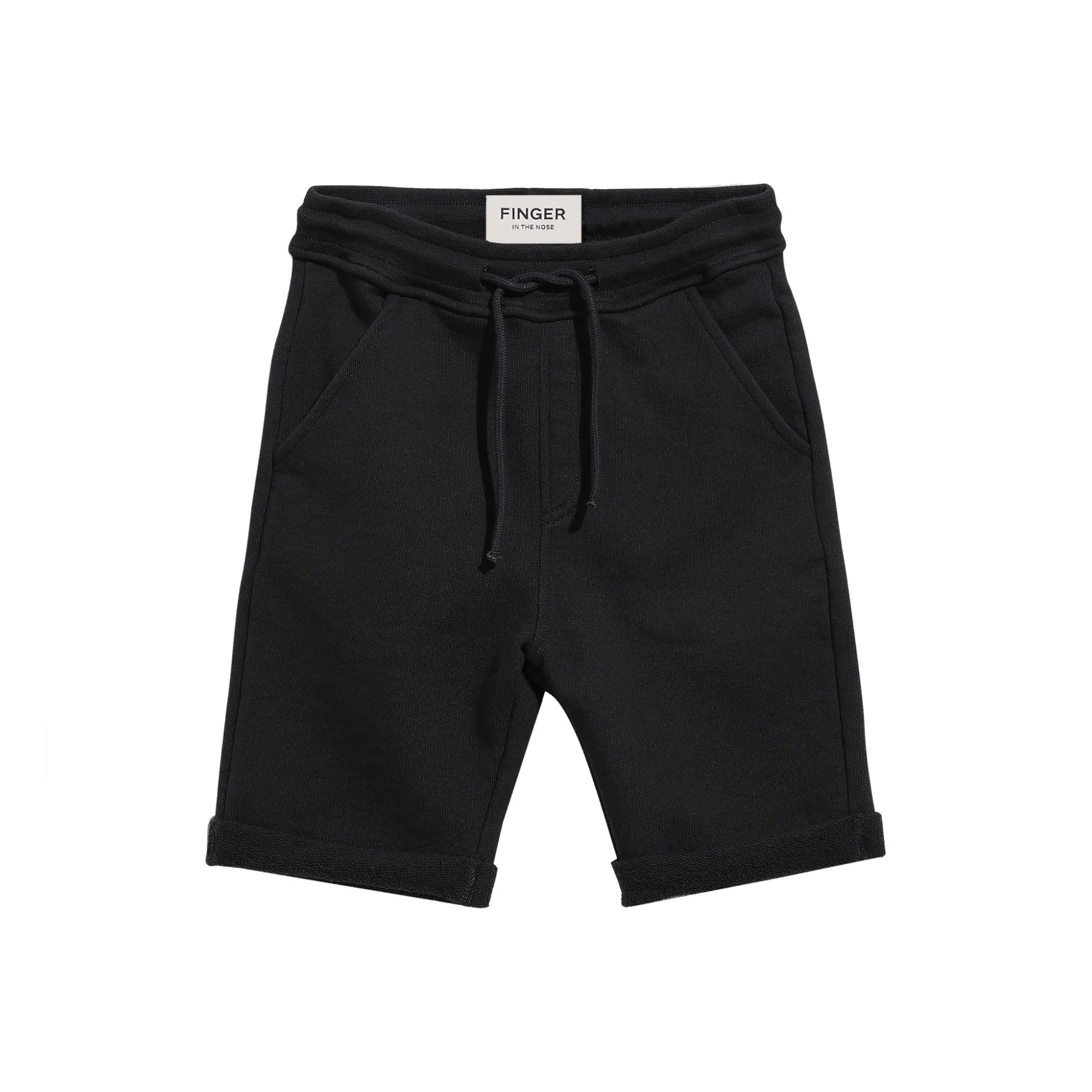 Finger In The Nose Black Yard Bermuda Shorts