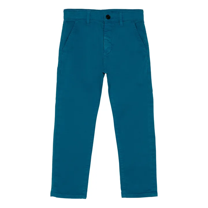 Pantalon Chino Porty | Bleu- Image produit n°0
