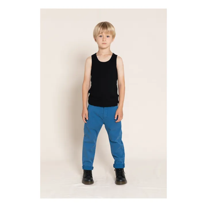 Pantalon Chino Porty | Bleu- Image produit n°1