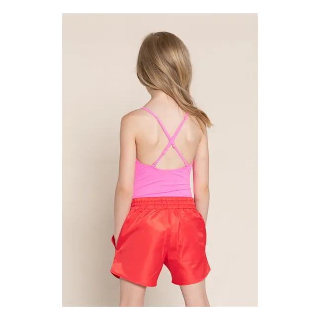 Maillot de Bain 1 pièce Coco | Rose fluo