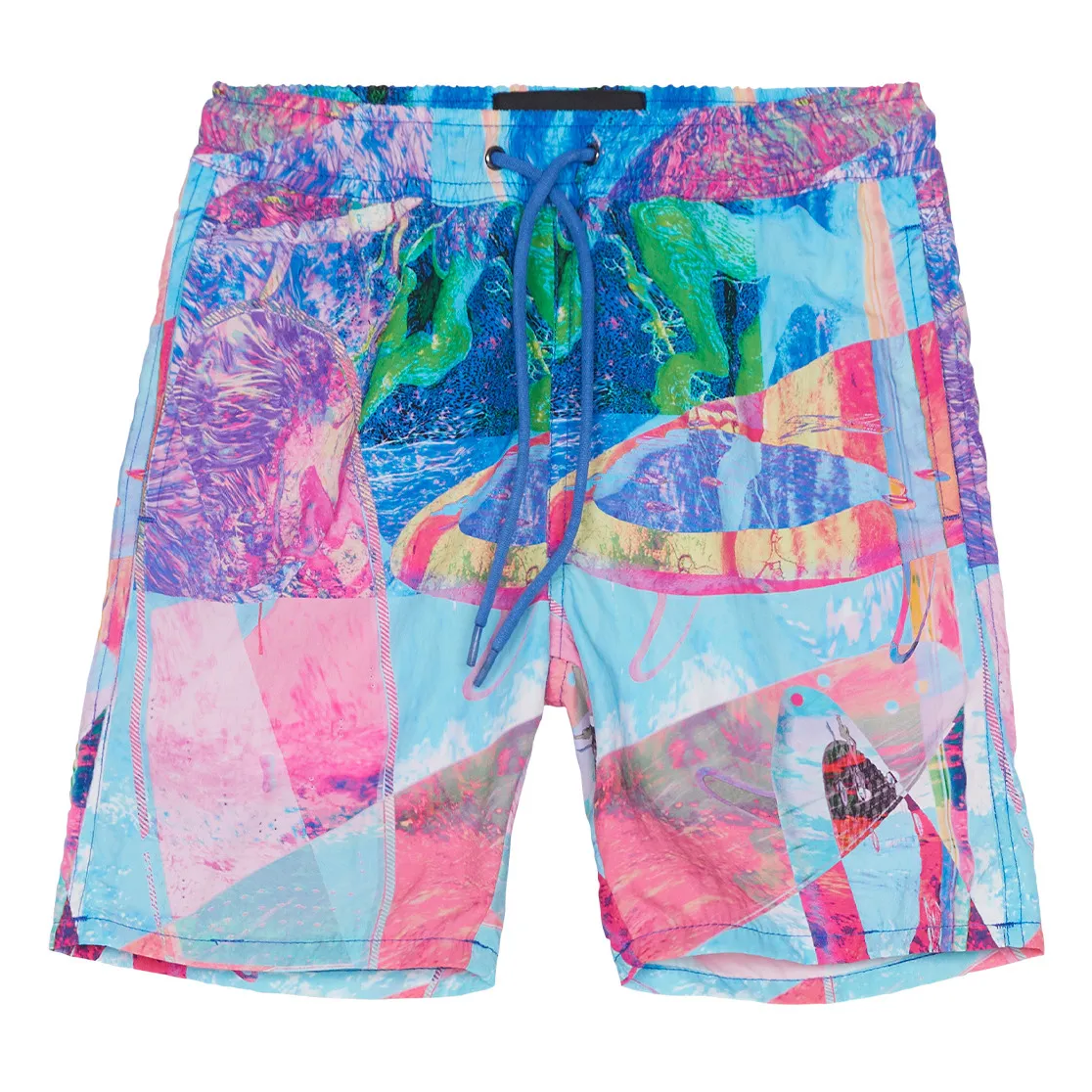 Finger In The Nose Multicoloured Goodboy Surf Swim Shorts