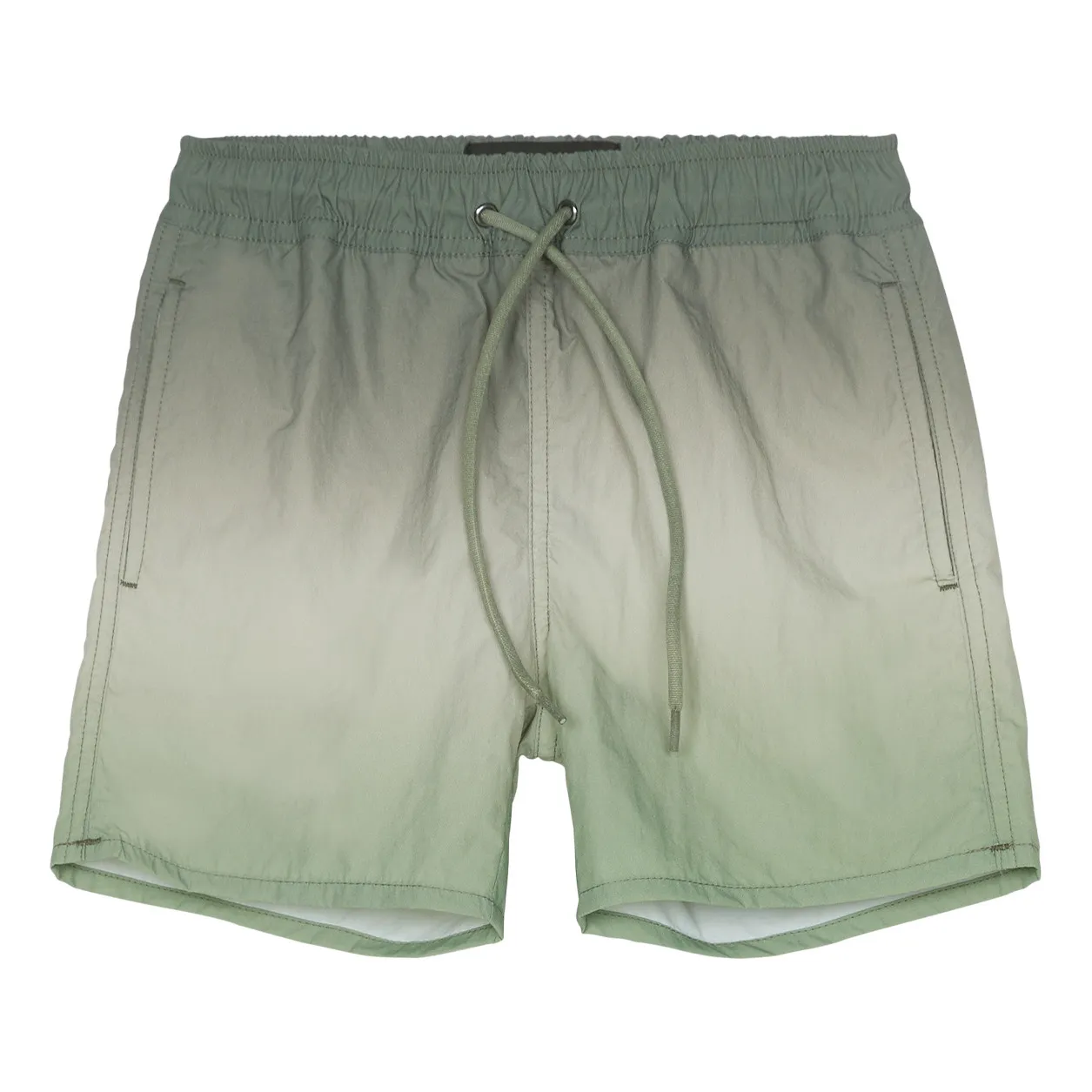 Finger In The Nose Khaki Poolboy Tie-Dye Swim Trunks