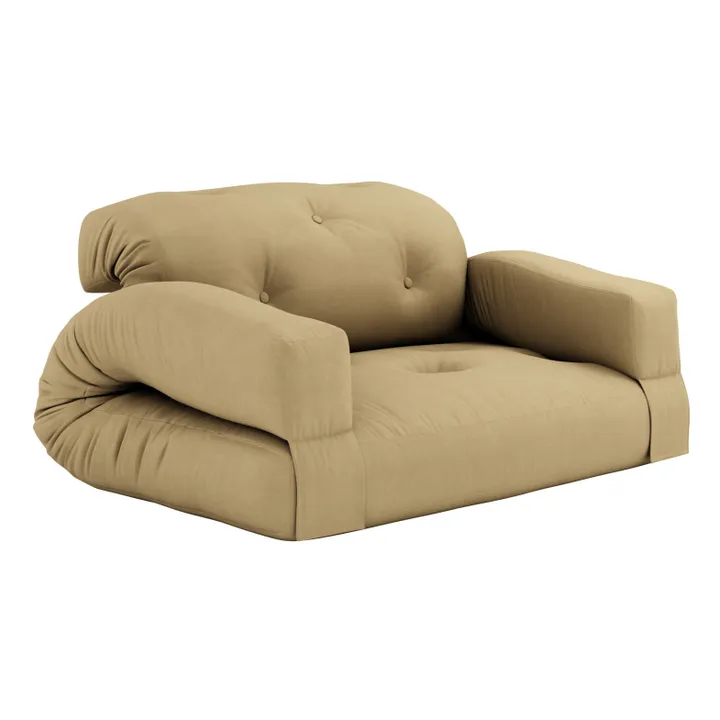 Canapé convertible Hippo | Beige- Image produit n°0