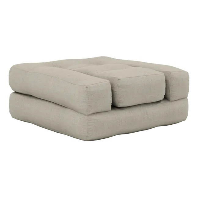 Sillón-puf infantil Cube | Lino