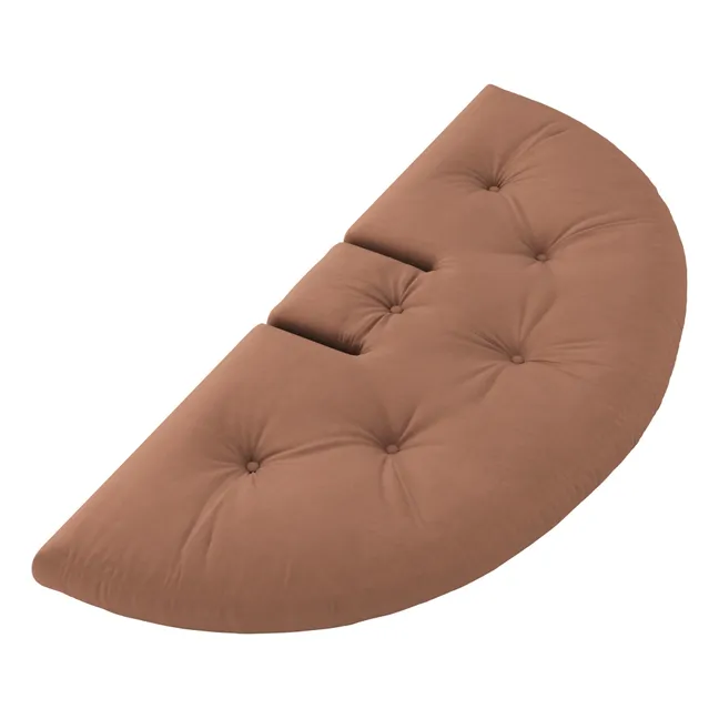 Sillón-puf infantil Nido | Marrón