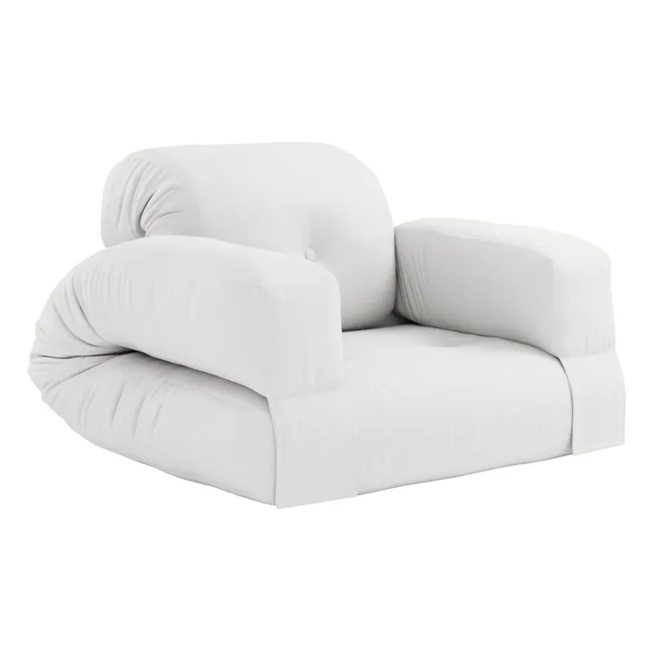 Fauteuil-pouf outdoor | Blanc- Image produit n°0