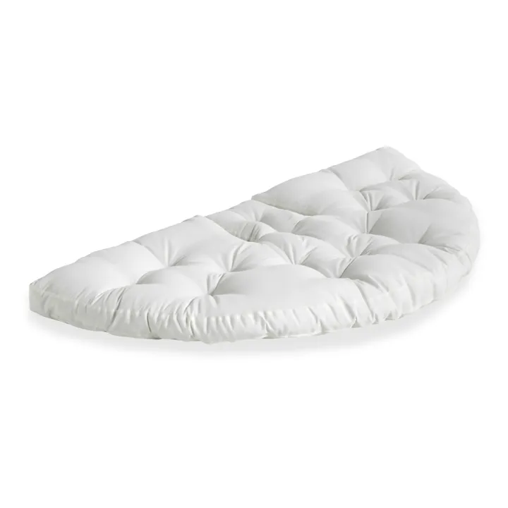 Outdoor Pouf Armchair | White- Product image n°4