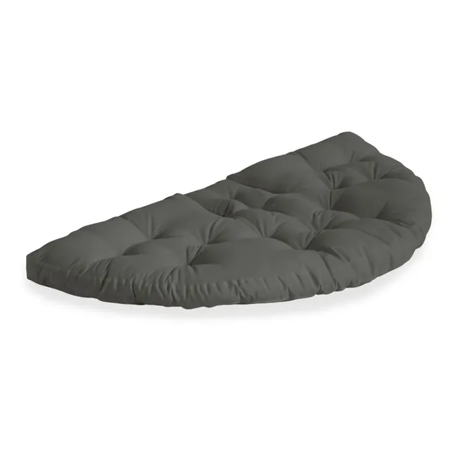 Outdoor Pouf Armchair | Dark grey