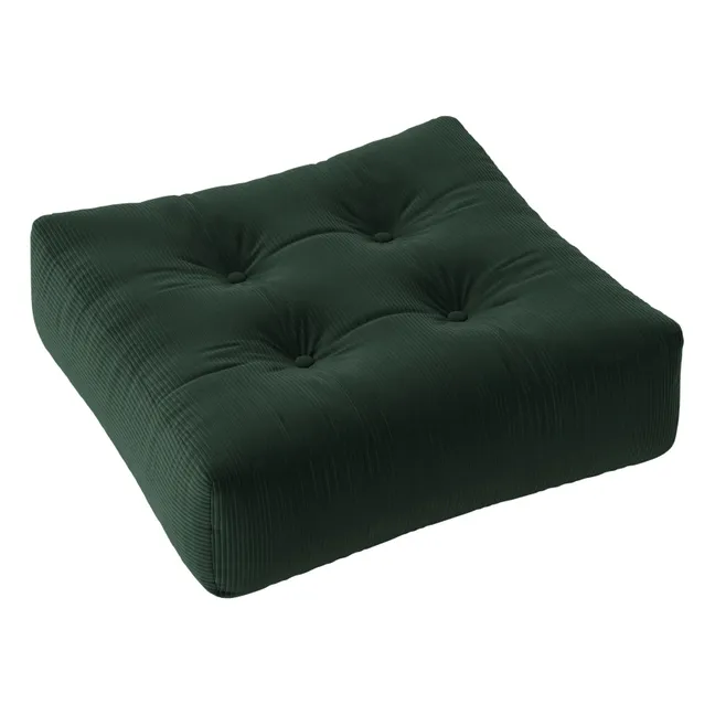 More Pouffe | Dark green