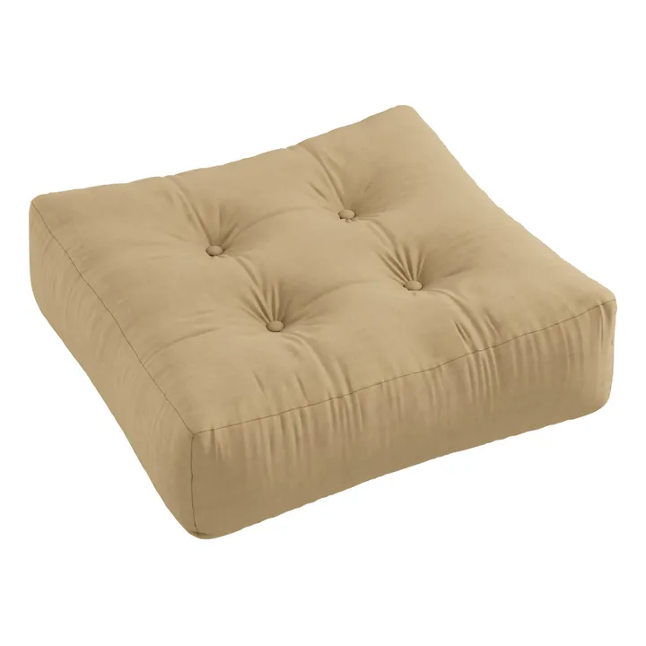 Pouf More | Beige foncé- Image produit n°0