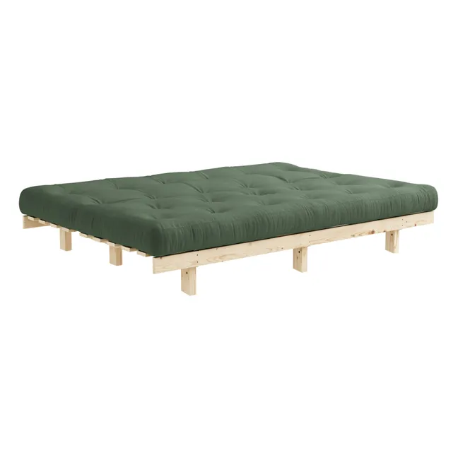 Lean Sofa Bed | Olive green