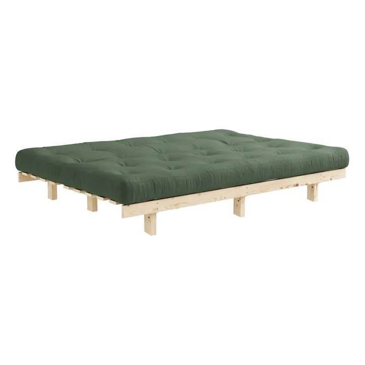 Canapé convertible Lean | Vert olive- Image produit n°2