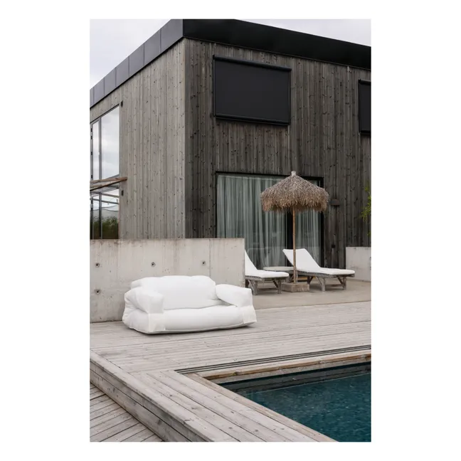 Outdoor Sofa-Sleeper | White