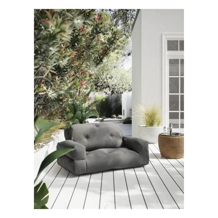 Outdoor Sofa-Sleeper | Dark grey- Product image n°1