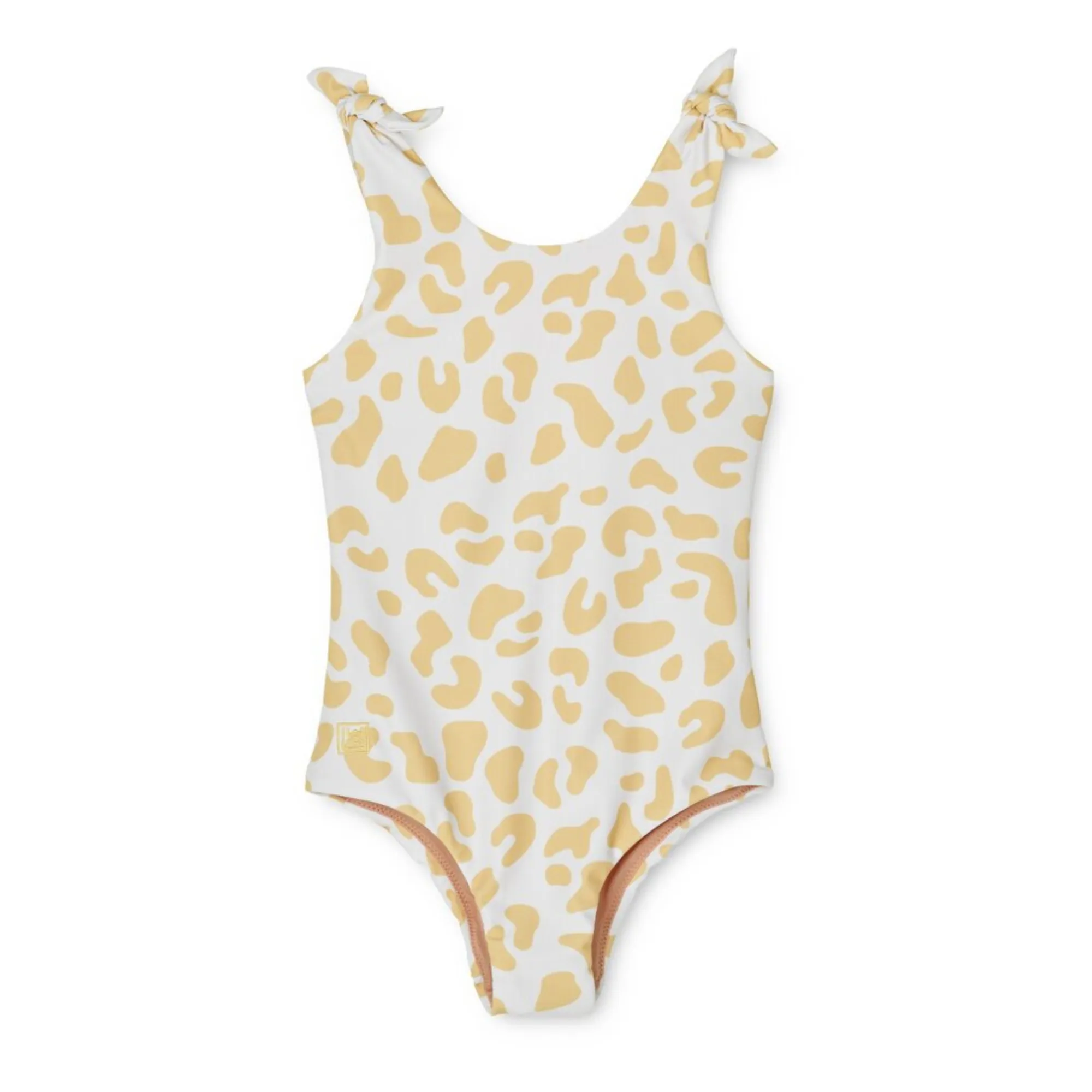 Liewood Yellow Bitte Recycled Material One-Piece Swimsuit