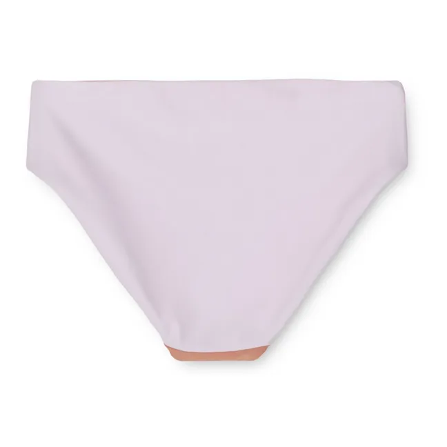 Maillot de Bain 2 pièces Matière Recyclée Bow | Jaune moutarde