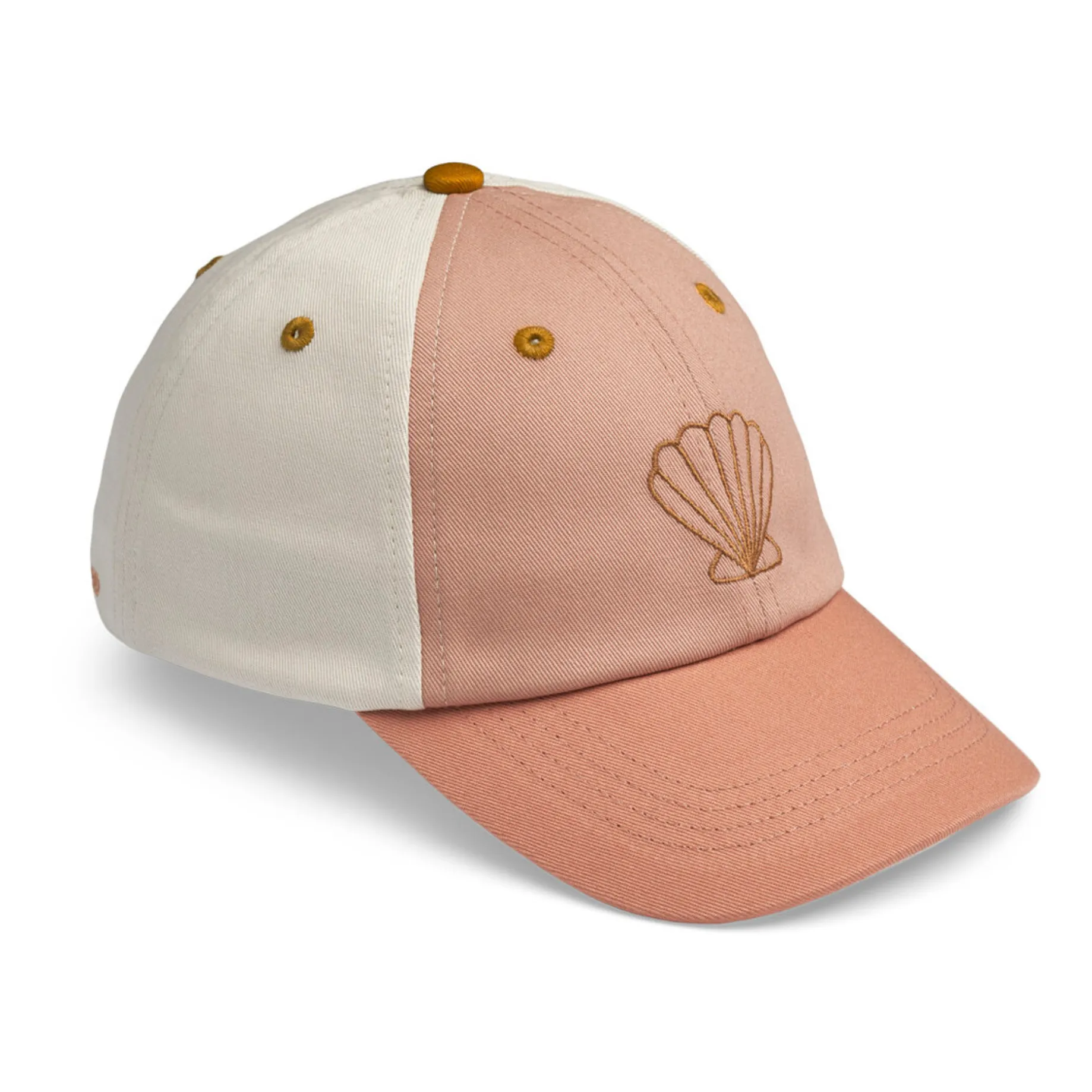 Liewood Dusty Pink Danny Organic Cotton Baseball Hat