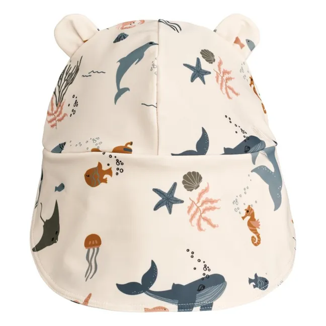 Senia Recycled Material Anti-UV Cap | Sand