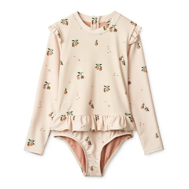 Anti-UV One-piece Swimsuit Sille | Peach