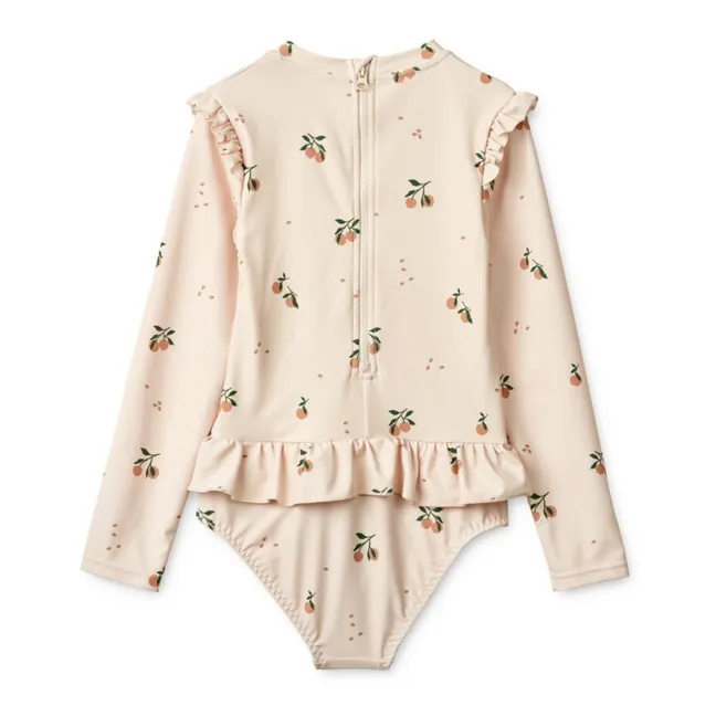 Anti-UV One-piece Swimsuit Sille | Peach