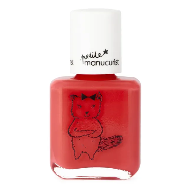Esmalte de uñas infantil La gatita Kiki - 8 ml | Rouge coquelicot