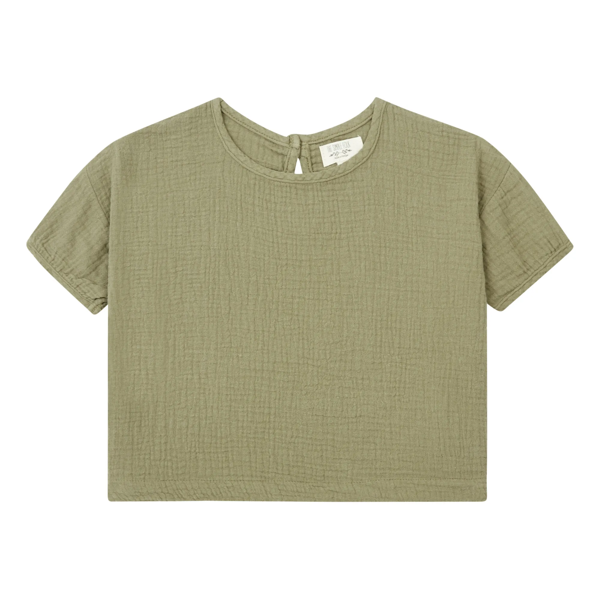 The Simple Folk Unisex Sage Organic Cotton T-Shirt
