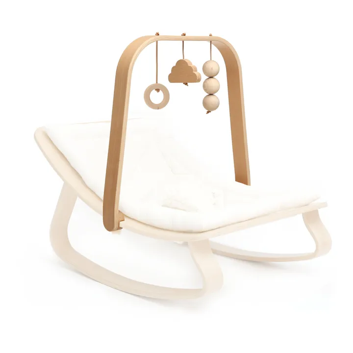 Activity Arch with Toys for Levo Baby Bouncer | Beech- Product image n°0