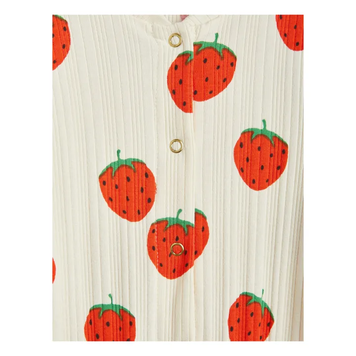Overall Bio-Baumwolle Erdbeere | Seidenfarben- Produktbild Nr. 1