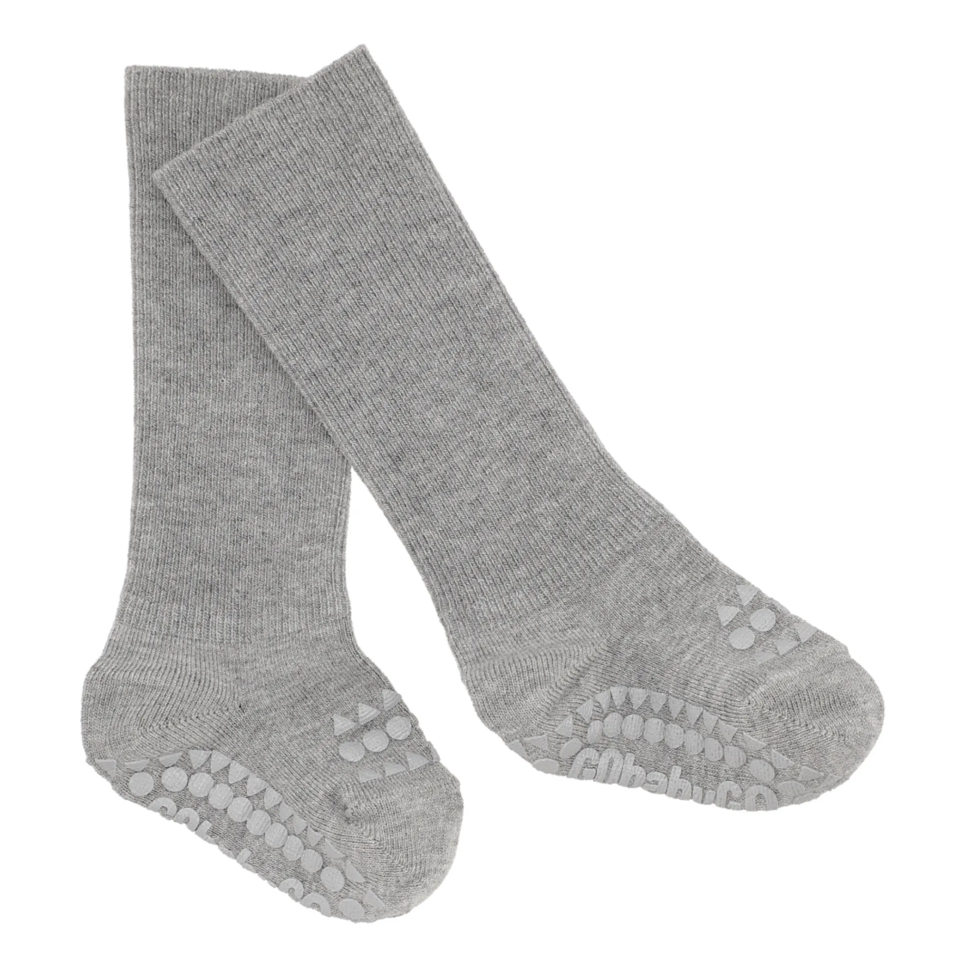 Chaussettes Antidérapantes en Bambou | Gris- Image produit n°0