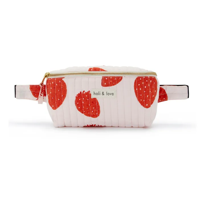 Organic Cotton Bum Bag | Red- Product image n°0