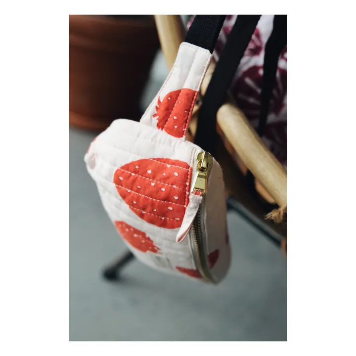 Organic Cotton Bum Bag | Red- Product image n°2